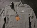 本物正規◆ノースフェイス◆ハーフジップ フリース ■MEDIUM GREY■ANCHOR 1/4ZIP FLEECE■ 新品 アメリカ限定/DYY/THE NORTH FACE/メンズ