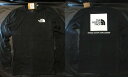 本物正規◆ノースフェイス◆長袖Tシャツ ボックスロゴ BOX NSE■黒/白■新品■アメリカ限定/JK3 直営モデル The North Face メンズ ロンT