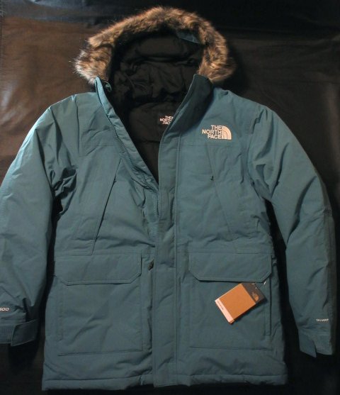 本物正規◆ノースフェイス◆ダウンジャケット MCMURDO PARKA STORM BLUE■新品/アメリカ限定/600FILL THE NORTH FACE K1F