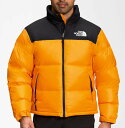本物正規 ノースフェイス ダウン ジャケット 1996 RETRO NUPTSE 700FILL ■CONE ORANGE/黒■新品■アメリカ限定 メンズ Th...