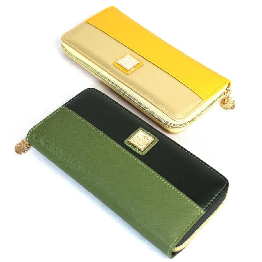 福財布　10101　縁起財布　ふくろう財布　ラウンドファスナー長布　金運財布　ロングウォレット　レディース　メンズ　婦人財布　紳士財布 束入 小銭入れ付き 開運財布のサムネイル