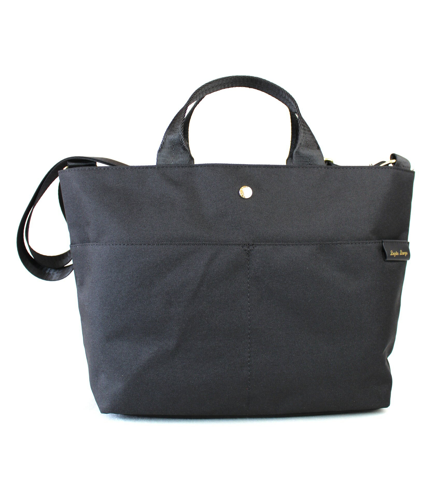 [レガートラルゴ] Legato Largo ショルダーバッグ 両立バッグ LT-F3382 ブラック お仕事バッグ 通勤バッグ 通学バッグ お買い物バッグ 旅行バッグ(4)