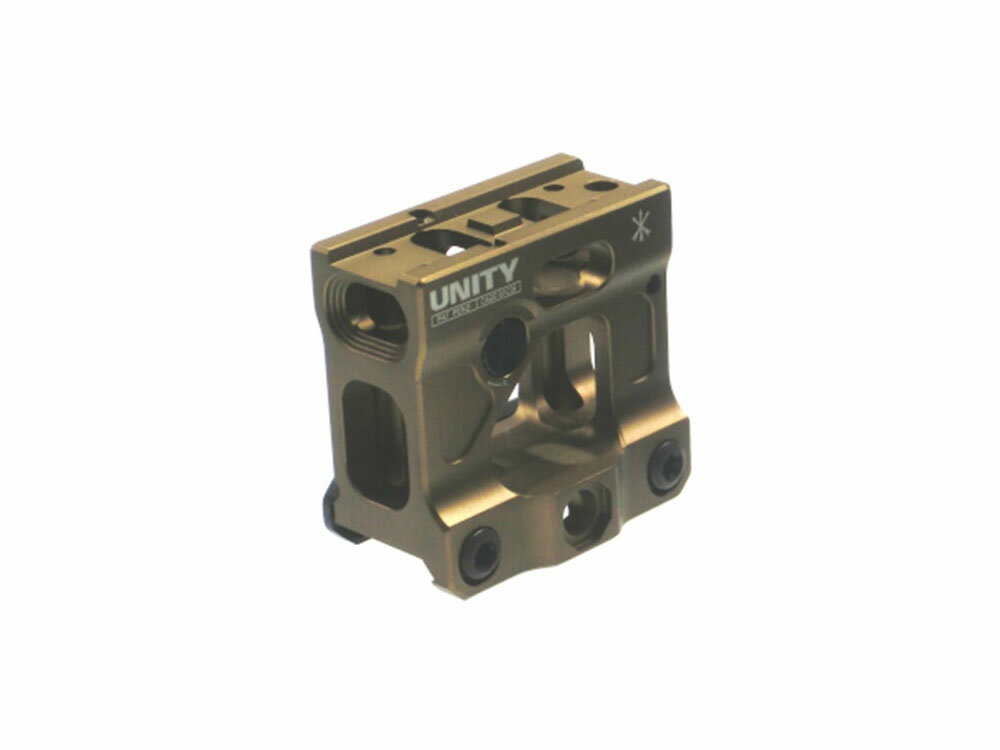 【お買い物マラソン POINT5倍付与!】UNITY TACTICAL： FAST Micro Mount【FDE フラットダークアース】 エイムポイント マイクロ マウント