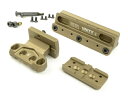 Z&Z UNタイプ COG スコープマウント & 専用オフセットマウントベースセット デザートカラー (zz-dh-0563-de)