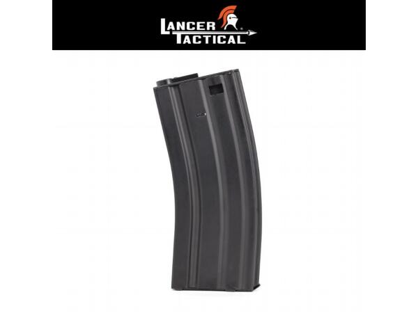 【お買い物マラソン POINT5倍付与 】LANCER TACTICAL（ランサータクティカル）120 Round Mid-Capacity Metal Magazine マガジン 120連 スプリング給弾