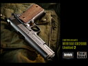 BATON Airsoft M1911A1 Co2ブローバック Limited.2 セラコート 木製グリップ ハンドガン本体 タニオコバ バトン リミテッド コ...