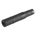 Airsoft Artisan CGS HELIOSタイプ QDサイレンサー&DAフラッシュハイダーセット (14mm逆ネジ) BK