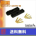 LAYLAX・PROMETHEUS (プロメテウス) ゴールドピンコネクターセット ミニコネクター用(4582109580189) ライラクス