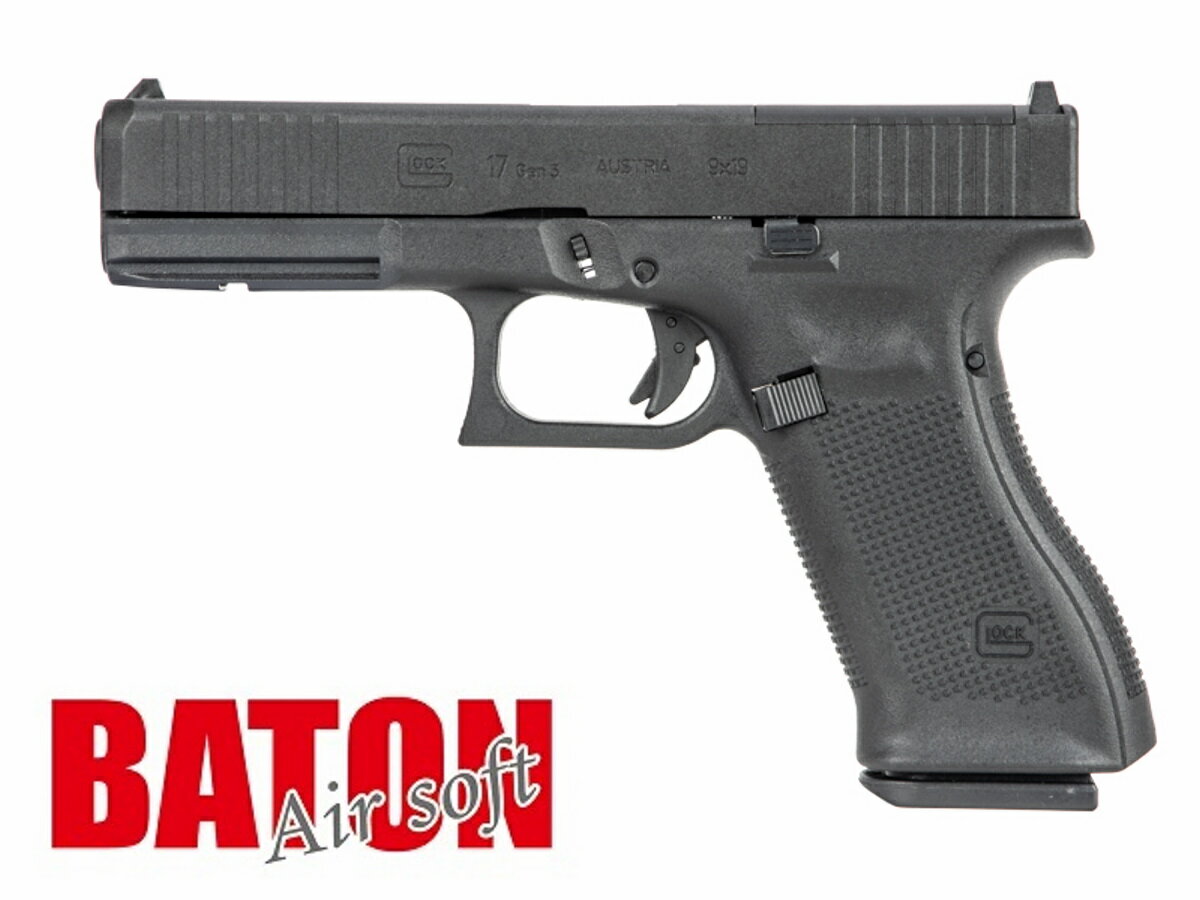 BATON Airsoft GLOCK G17 Gen5 MOS CO2ガスブローバック GLOCK社ライセンス タニオコバ バトンエアソフト エアガン 18歳以上 サバゲー 銃 グロック G17 Gen5 MOS 旧BG-17 グロック17