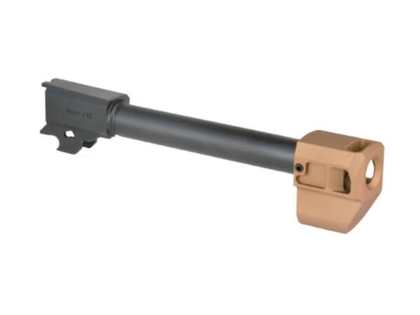 BomberAirsoft HC320コンペンセイター&アウターバレル FDE Herrington Arms (BM-COMP-M17HA-TAN) SIG M18対応 ボンバーエアソフト
