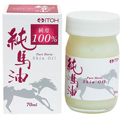 井藤漢方製薬 純馬油 スキンオイル 70ml [【2個セット(送料込)】※他の商品と同時購入は不可]