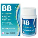 使用上の注意 ●相談すること 1.次の場合は、直ちに服用を中止し、この説明文書をもって医師、歯科医師又は薬剤師に相談してください (1)服用後、次の症状があらわれた場合 関係部位症状 皮 ふ発疹・発赤、かゆみ 消化器悪心・嘔吐 (2)1ヶ月位服用しても症状がよくならない場合 2.生理が予定より早くきたり、経血量がやや多くなったりすることがあります。出血が長く続く場合は、医師又は薬剤師に相談してください 3.次の症状があらわれることがあるので、このような症状の継続又は増強がみられた場合には、服用を中止し、医師又は薬剤師に相談してください下痢 効能・効果 1.次の諸症状の緩和：しみ、そばかす、日やけ・かぶれによる色素沈着2.次の場合のビタミンCの補給：肉体疲労時、妊娠・授乳期、病中病後の体力低下時、老年期3.次の場合の出血予防：歯ぐきからの出血、鼻血等(ただし、上記1および3の症状について、1ヶ月ほど使用しても改善がみられない場合は、医師、薬剤師又は歯科医師に相談すること) 用法・用量 次の量を食前又は食後に水またはお湯で服用してください。 年齢1回量1日服用回数成人(15歳以上)2錠3回7歳以上15歳未満1錠3回7歳未満服用しないこと ●小児(7歳以上15歳未満)に服用させる場合には、保護者の指導監督のもとに服用させてください。 成分・分量成人1日量6錠中に次の成分を含みます。アスコルビン酸(ビタミンC)：600mgL-システイン：240mgリボフラビンリン酸エステルナトリウム(ビタミンB2リン酸エステル)：15mgピリドキシン塩酸塩(ビタミンB6)：20mgコハク酸d-α-トコフェロール(天然型ビタミンE)：100mgニコチン酸アミド：25mg(1)添加物として、タルク、ヒドロキシプロピルセルロース、酸化チタン、ステアリン酸Mg、セルロース、ヒプロメロース、マクロゴールを含有します。(2)ビタミンCの服用により、尿及び大便の検査値に影響をおよぼすことがありますので、尿及び大便の検査を受ける場合には、本剤を服用していることを医師にお知らせください。(3)本剤の服用により、尿が黄色くなることがありますが、これは本剤に含まれているビタミンB2が吸収され、その一部が尿中に排泄されるためで心配はありません。 成分・分量 成人1日量6錠中に次の成分を含みます。アスコルビン酸(ビタミンC)：600mgL-システイン：240mgリボフラビンリン酸エステルナトリウム(ビタミンB2リン酸エステル)：15mgピリドキシン塩酸塩(ビタミンB6)：20mgコハク酸d-α-トコフェロール(天然型ビタミンE)：100mgニコチン酸アミド：25mg(1)添加物として、タルク、ヒドロキシプロピルセルロース、酸化チタン、ステアリン酸Mg、セルロース、ヒプロメロース、マクロゴールを含有します。(2)ビタミンCの服用により、尿及び大便の検査値に影響をおよぼすことがありますので、尿及び大便の検査を受ける場合には、本剤を服用していることを医師にお知らせください。(3)本剤の服用により、尿が黄色くなることがありますが、これは本剤に含まれているビタミンB2が吸収され、その一部が尿中に排泄されるためで心配はありません。 保管および取扱い上の注意 (1)直射日光の当たらない湿気の少ない涼しい所に密栓して保管してください。(2)小児の手の届かない所に保管してください。(3)他の容器に入れ替えないでください。また、本容器内に他の薬剤等を入れないでください。(誤用の原因になったり品質が変わります。)(4)湿気により錠剤の外観が変化するおそれがありますので、ぬれた手で触れないでください。(5)容器内の詰め物は、輸送中の錠剤破損防止用です。容器のキャップを開けた後は捨ててください。(6)容器内に乾燥剤が入っています。服用しないでください。(7)使用期限をすぎた製品は使用しないでください。(8)使用期限内であっても一度容器のキャップを開けた後は、品質保持の点から6ヶ月以内に使用してください。箱の内ブタの(開封年月日)欄に、開封日を記入してください。 商品区分 第3類医薬品 文責者 森田　雄喜　登録販売者 お問い合わせ先 お問い合わせは下記までご連絡いただきますようお願い申し上げます。■販売元エーザイ株式会社 お客様相談室東京都文京区小石川4-6-10TEL：0120-161-454受付時間：9：00-18：00(土・日・祝日を除く) 第三類医薬品とは日常生活に支障をきたす程度ではないが、身体の変調・不調が起こるおそれがある成分を含むもの。 （例）ビタミンB、C含有保健薬、整腸剤など「チョコラBBルーセントC 180錠は,ビタミンC600mgとL-システイン240mgを配合し、表皮の下からメラニンを無色化するビタミン剤です。ビタミンB2、ビタミンB6配合で、肌の代謝を正常化し、シミ、そばかすを緩和して本来のキレイな肌を取り戻していきます。」【医薬品販売に関する記載事項】（必須記載事項）はこちら