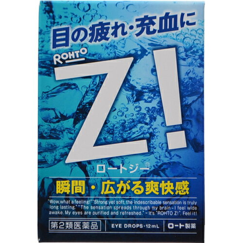 【重要】※必ずお読みください封筒での発送となります。他商品との同梱は不可となります。また、当店から発送後の商品の紛失・破損などのトラブルにつきましては一切の責任を負いかねます。発送後のご注文キャンセルにつきましては、理由の如何を問わずお断り致します。 お届けまで5日〜1週間ほどお時間を頂く場合がございます。 代引き決済には対応不可です。 ポスト投函となりますので日付け指定はできません。日付け指定を選択した場合は無効となりますので ご了承くださいご注文者とお届け先の表札が異なる場合は「○○様方△△まで」「○○気付●●・・」と記入お願いいたします 予めご理解・ご了承の上、ご注文をお願い致します。 使用上の注意 1.次の人は使用前に医師又は薬剤師にご相談ください。　(1)医師の治療を受けている人　(2)本人又は家族がアレルギー体質の人　(3)薬によりアレルギー症状を起こしたことがある人　(4)次の症状のある人・・・はげしい目の痛み　(5)次の診断を受けた人・・・緑内障2.次の場合は、直ちに使用を中止し、この説明書を持って医師又は薬剤師にご相談ください。　(1)使用後、次の症状があらわれた場合　皮ふ・・・発疹・発赤、かゆみ　目・・・充血、かゆみ、はれ、しみて痛い　(2)5-6日間使用しても症状がよくならない場合 効能・効果 目の疲れ、眼病予防(水泳のあと、ほこりや汗が目に入ったときなど)、紫外線その他の光線による眼炎(雪目など)、ハードコンタクトレンズを装着しているときの不快感、結膜充血、目のかゆみ、眼瞼炎(まぶたのただれ)、目のかすみ(目やにの多いときなど) 成分・分量 塩酸テトラヒドロゾリン： 0.05%ネオスチグミンメチル硫酸塩：0.003%硫酸亜鉛水和物：0.05%クロルフェニラミンマレイン酸塩：0.03%ビタミンB6：0.1%L-アスパラギン酸カリウム：1%添加物として、ホウ酸、ホウ砂、l-メントール、d-カンフル、ハッカ油、エデト酸Na、ポリオキシエチレン硬化ヒマシ油、ヒプロメロース、クロロブタノール、pH調節剤を含有します。 用法・用量 1回2-3滴、1日5-6回点眼してください。*用法・用量に関連する注意*(1)過度に使用すると、異常なまぶしさを感じたり、かえって充血を招くことがありますので用法・用量を厳守してください。(2)小児に使用させる場合には、保護者の指導監督のもとに使用させて下さい。(3)容器の先をまぶた、まつ毛に触れさせないで下さい。汚染や異物混入(目やにやホコリ等)の原因となります。また、混濁したものは使用しないでください。(4)ソフトコンタクトレンズを装着したまま使用しないでください。(5)点眼用にのみ使用してください。 その他の注意 (1)直射日光の当たらない涼しい所に密栓して保管してください。品質を保持するため、自動車内や暖房器具の近くなど高温の場所(40度以上)に放置しないでください。(2)小児の手のとどかない所に保管してください。(3)他の容器に入れ替えないで下さい。(誤用の原因になったり品質が変わります。)(4)他の人と共用しないでください。(5)使用期限(外箱に記載)を過ぎた製品は使用しないでください。なお、使用期限内であっても一度開封した後は、なるべく早くご使用ください。(6)保存の状態によっては、成分の結晶が容器の先やキャップの内側につくことがあります。その場合には清潔なガーゼ等で軽くふきとってご使用ください。(7)容器に他の物を入れて使用しないでください。 商品区分 第二類医薬品 使用期限 使用期限まで100日以上あるものをお送りします 文責者 森田雄喜　登録販売者 お問い合わせ先 ロート製薬株式会社 お客様センターTEL 東京：03-5442-6020大阪：06-6758-1230 受付時間19時から18時00分まで(土、日、祝日を除く) 製造販売元 ロート製薬株式会社 大阪市生野区巽西1-8-1 第二類医薬品とはまれに入院相当以上の健康被害が生じる可能性がある成分を含むもの。 （例）主な風邪薬、解熱鎮痛薬、解熱鎮痛剤など「ロートジーb 12ml」は、マルチパーパス対応清涼系目薬です。ロートジーbは、さまざまな機能を持つ成分をバランス配合しているので疲れ目などに効果的です。」【医薬品販売に関する記載事項】（必須記載事項）はこちら