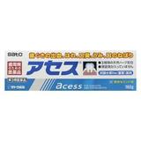 使用上の注意 ●相談すること1.次の人は使用前に医師、歯科医師又は薬剤師にご相談ください(1)医師又は歯科医師の治療を受けている人。(2)本人又は家族がアレルギー体質の人。(3)薬によりアレルギー症状を起こしたことがある人。(4)次の症状のある人。 ひどい口内のただれ2.次の場合は、直ちに使用を中止し、この文書を持って医師、歯科医師又は薬剤師にご相談ください(1)使用後、次の症状があらわれた場合関係部位症状皮ふ発疹・発赤、かゆみ(2)しばらく使用しても症状がよくならない場合 効能・効果 歯肉炎・歯槽膿漏の諸症状(出血・はれ・口臭・発赤・口のねばり・歯ぐきのむずがゆさ・歯ぐきからのうみの緩和 用法・用量 適量(1.0g、約3cm)を歯ブラシにつけて、1日2回(朝・夕)歯肉をマッサージするように磨きます。【用法・用量に関連する注意】(1)定められた用法・用量を厳守してください。(2)小児に使用させる場合には、保護者の指導監督のもとに使用させてください。(3)一般の歯みがきと同じようにブラッシングした後、水ですすいでください。(4)歯科用にのみ使用してください。 成分・分量 成分分量働きカミツレチンキ1.25%ヨーロッパ原産の越年草、カミツレの花から抽出したもので、主成分のカマズレン、アズレン等は抗炎症作用、抗菌作用等をもち、歯ぐきのはれや発赤、化膿等に効果があります。ラタニアチンキ1.25%南米原産のラタニアの根から抽出したものでタンニン、ラタニンの有効成分を含有し、殺菌作用、止血作用や歯ぐきをひきしめる効果があります。ミルラチンキ0.62%アフリカ東北部に産するミルラの樹液より抽出したもので、フェノール性樹脂や樹脂酸等の有効成分を含有し、はれをとる作用があります。添加物として、グリセリン、アルギン酸Na、薬用石ケン、ラウリル硫酸Na、サッカリンNa、赤色3号、ハッカ油、パラベン、炭酸水素Na、香料を含有します。(成分・分量に関連する注意)本剤は、天然の生薬を用いた製剤ですので、製品により、色、味が多少異なる場合がありますが、効果には変わりありません。 保管および取扱い上の注意 (1)直射日光の当たらない湿気の少ない涼しい所に密栓して保管してください。(2)小児の手の届かない所に保管してください。(3)他の容器に入れ替えないでください。(誤用の原因になったり品質が変わるおそれがあります。)(4)乾燥するとかたまって出にくくなりますので、使用後は、キャップをしっかりしめてください。(5)チューブの末端部分が鋭くなっておりますので、ご使用の際に怪我をしないようご注意ください。(6)使用期限をすぎた製品は、使用しないでください。 歯と歯ぐきの健康のためのアドバイス1.歯ブラシはなるべく柔らかめのものを使用することをおすすめします。2.毎食後に必ず歯をみがく習慣をつけ、口内を清潔にしましょう。3.正しい磨き方でていねいに歯をみがき、歯ぐきをマッサージしましょう。3.定期的に歯科医院で歯石を除去し、歯と歯ぐきの健康診断を受けましょう。4.甘い物や間食はさけましょう。5.新鮮な野菜や果物、小魚などを摂り、ビタミンやカルシウムの補給に心がけましょう。 商品区分 第3類医薬品 文責者 森田　雄喜　登録販売者 お問い合わせ先 佐藤製薬株式会社 お客様相談窓口電話03(5412)7393受付時間：9：00-18：00(土・日・祝日を除く) 製造販売元 製造販売元佐藤製薬株式会社東京都港区元赤坂1丁目5番27号第三類医薬品とは日常生活に支障をきたす程度ではないが、身体の変調・不調が起こるおそれがある成分を含むもの。 （例）ビタミンB、C含有保健薬、整腸剤など「アセス」は、3種類の天然ハーブ、カミツレ、ラタニア、ミルラの有効成分を配合した口中薬です。歯肉炎や歯槽膿漏、口臭の原因菌ギンギバリス菌にすぐれた殺菌力をあらわし、歯周病の病状を改善します」【医薬品販売に関する記載事項】（必須記載事項）はこちら