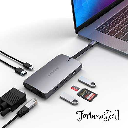Satechi On-The-Go }` USB-Cnu 9-in-1 (MacBook Pro, 2018 MacBook Air2018ȍ~, 2020 iPad Air, iPad Pro, M1 iMac 24C`ȂǑΉ)