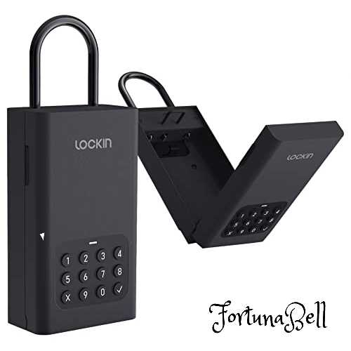 楽天Fortuna BellLockin Smart Lock Box L1 キーボックス型スマートロック 大容量 デジタルキーボックス iOS/Androidアプリ対応 Bluetooth スマホでカギを開閉 外出先からパスワードを発行できる