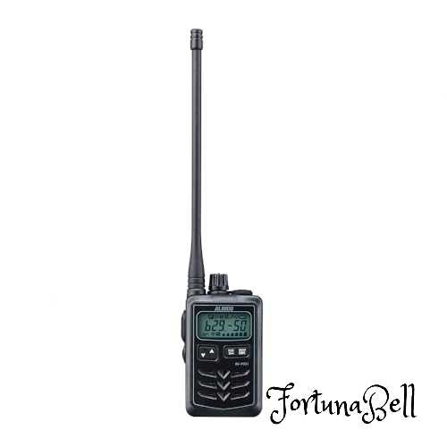 ALINCO アルインコ 47ch 中継対応 防浸 小型特定小電力トランシーバー DJ-P321BL ロングアンテナタイプ ブラック