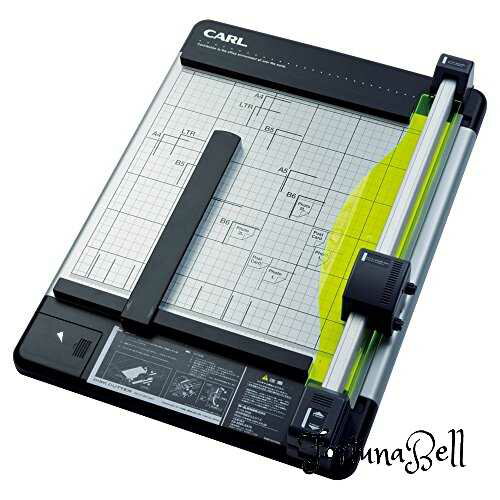 色:ブラック カール事務器 裁断機 ペーパーカッター A4対応 40枚裁断 DC-210N