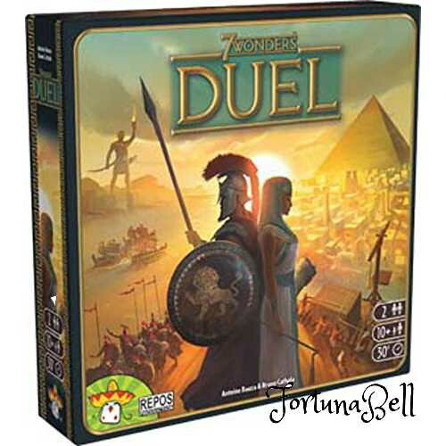 ホビージャパン 世界の七不思議: デュエル 多言語版 (2人用 30分 10才以上向け) ボードゲーム