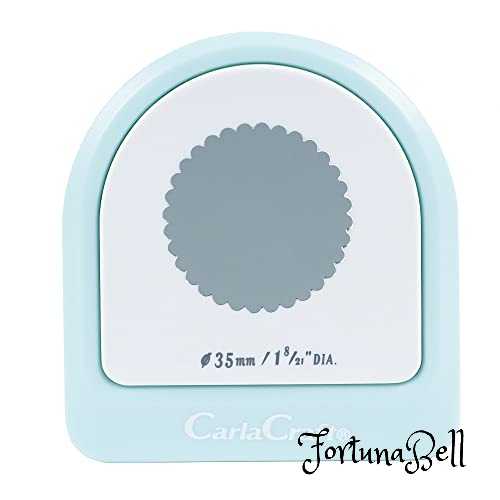 色：スカロップ 35mm カール事務器 クラフトパンチ スカロップ 35mm メガジャンボ ハンドメイド DIY レク 幼稚園 先生 日本メーカー CN45204