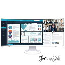 EIZO FlexScan EV3895-WT (37.5型/38401600/ウルトラワイド曲面モニター/アンチグレアIPS/疲れ目軽減/ホワイト)