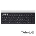 色:ブラック ロジクール ワイヤレスキーボード K780 Bluetooth Unifying ワイヤレス 無線 キーボード windows mac Chrome iOS Android(2)