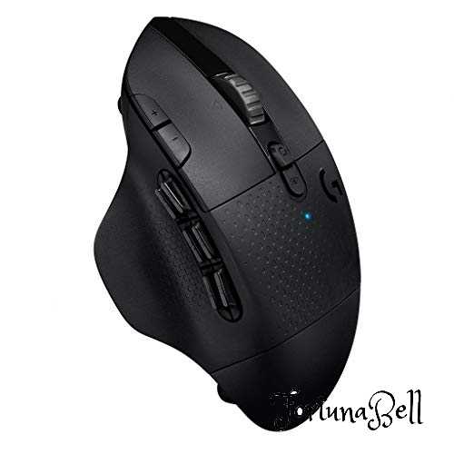 Logicool G ロジクール G ゲーミングマウス ワイヤレス G604 MMO 15ボタン HERO 25センサー LIGHTSPEED ワイヤレス Bluetooth 接続対応