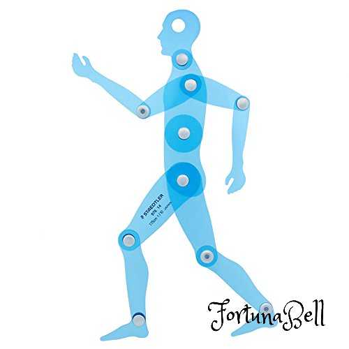 ステッドラー(STAEDTLER) テンプレート 人型定規 1枚 976 14