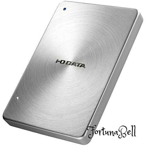 色：シルバー サイズ：1.0TB I-O DATA ポータブルハードディスク「カクうす」 USB 3.0/2.0対応 1.0TB シルバー HDPX-UTA1.0S