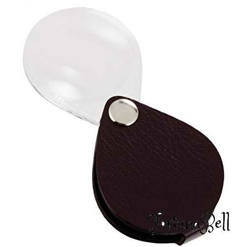 色：ダークレッド サイズ：30mmφ ESCHENBACH 携帯用ルーペ クラシック&ヴィヴィッド 丸型 倍率6倍 ダー..