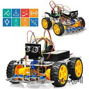OSOYOO Arduino 多機能教育ロボットカー スターターキット 電子工作