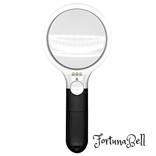 共栄プラスチック ルーペ LEDライト付き 倍率4倍 倍率25倍 LCLR-2500