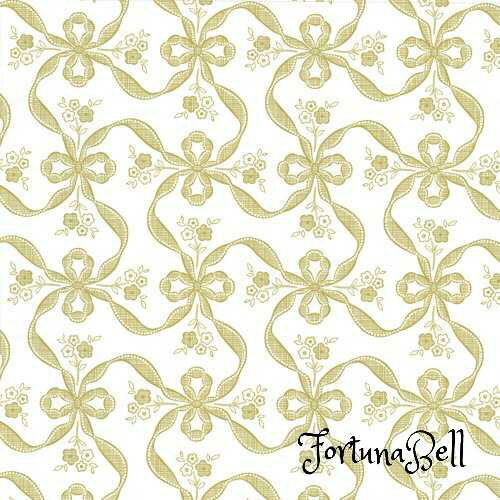 タカ印 ラッピングペーパー 49-1800 婚礼用柄 フラールリボン金 半才判 50枚