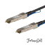 StarTech.com QSFP* DAC Twnax ケーブル 1m Cisco製QSFP-H40G-CU1M互換 40GbE パッシブダイレクトアタッチケーブル QSFPH40GCU1M