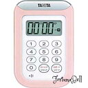 タニタ キッチン 勉強 学習 タイマー 防水 マグネット付き 100分 ピンク TD-378 PK