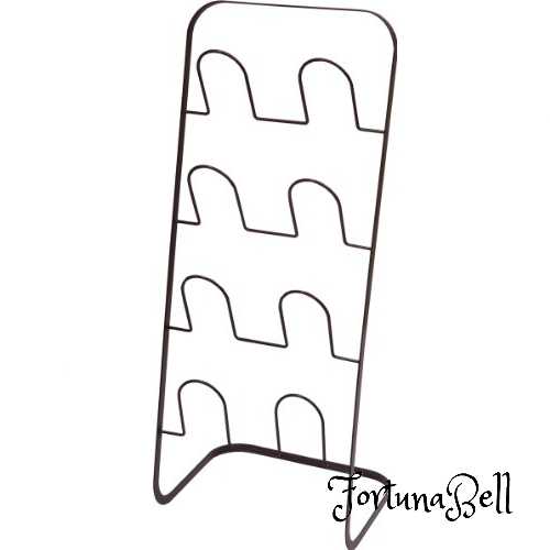 東洋ケース スリッパラック framo(フレーモ) 4足 幅25*高さ61cm ブラウン SR-BR