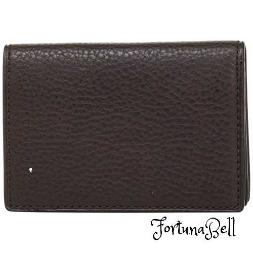 ブレイリオ ミネルバ 名刺入れ通しマチ チョコ