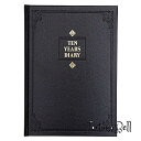 アピカ 日記帳 10年日記 横書き B5 日付け表示あり D305(3)