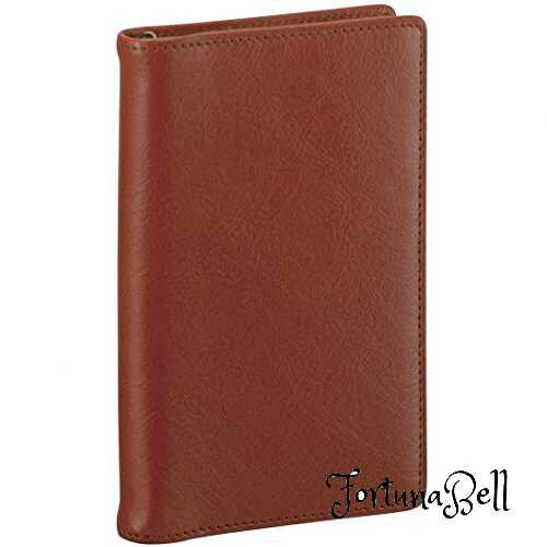 色：ブラウン サイズ：ポケット レイメイ藤井 システム手帳 ダヴィンチ スタンダード ポケット ブラウン JDP3009C