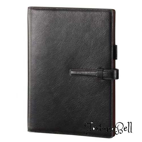 サイズ：A5サイズ レイメイ藤井 手帳 システム手帳 2025年 A5 ダヴィンチ マンスリー ブロック 牛革 ブラック 25DA17B 2024年 12月始まり