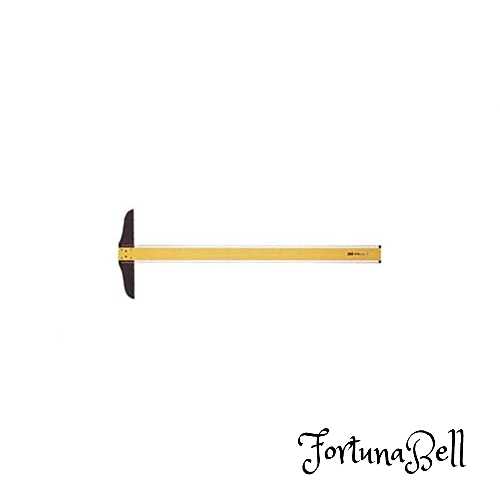 サイズ：90cm ウチダ T型定規 透明両縁 90cm 1-806-2090