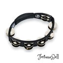色:黒/スチール LP エルピー タンバリン Cyclops Hand Held Tambourine, Black LP150