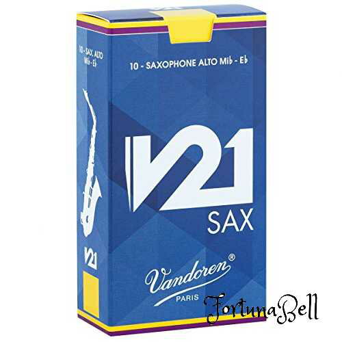 サイズ：4 バンドーレン アルトサクソフォンリード V21 硬さ : 4 (10枚入り)