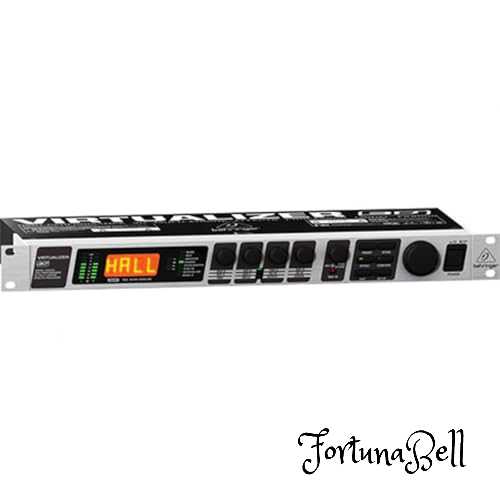 Behringer マルチエフェクトプロセッサー 高性能アルゴリズム 70以上のエフェクト搭載 100ファクトリープリセット/100ユーザープリセット MIDI対応 FX2000