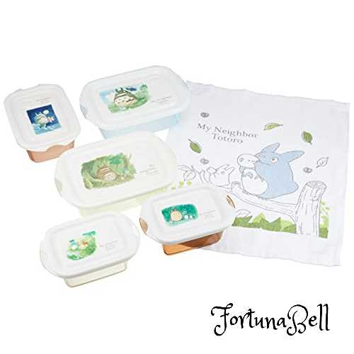 スケーター(Skater) フードコンテナ & おしぼり ギフトセット 2000円 となりのトトロ 水彩 ジブリ 日本..