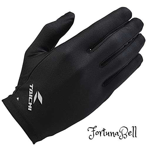 色：ブラック サイズ：S/M RSタイチ(RS TAICHI) バイク インナー 春夏 吸汗速乾 メッシュ 接触冷感 ストレッチ クールライド インナーグローブ RST129 BLACK S/M