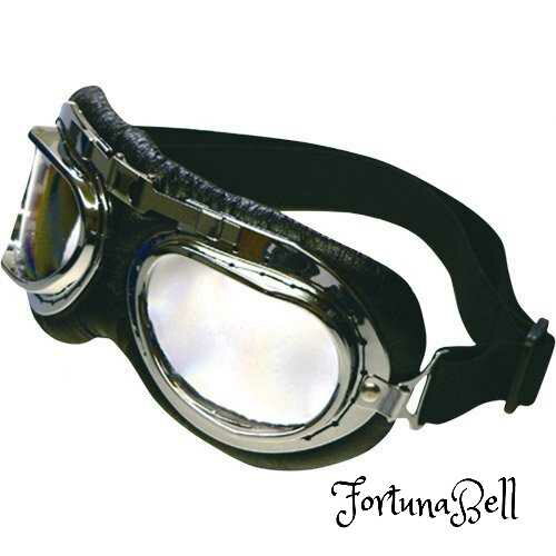 リード工業(LEAD) BARTON ビンテージゴーグル /クロームメッキ [角型レンズ ] PG-400A