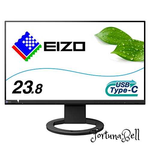 色:1)ブラック EIZO FlexScan EV2480-ZBK 23.8型モニター/1920*1080/USB Type-C対応/アンチグレアIPS/疲れ目軽減/ブラック