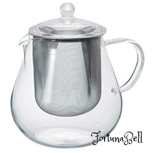 HARIO(ハリオ) リーフティポット クリア 実用容量700ml 耐熱ガラス プレゼント ギフト 贈り物 CHC-70T