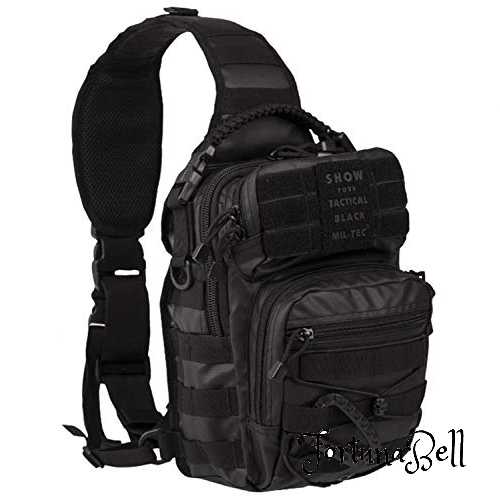 MIL-TEC バックパック ワンストラップ Assault Pack 10L MOLLEシステム搭載 - TACTICAL BLACK